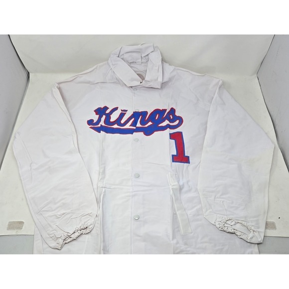 Vintage Kansas City Kings Rain Jacket Youth Large NBA Stadium Giveaway 1970s - Picture 3 of 15